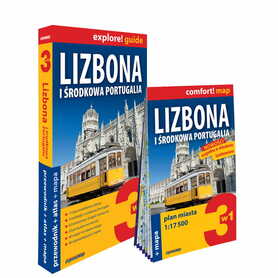 LIZBONA I ŚRODKOWA PORTUGALIA 3w1 przewodnik + atlas + mapa EXPRESSMAP 2023