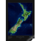 NOWA ZELANDIA ścienna mapa satelitarna 1:1 850 000 ALBEDO39 (1)