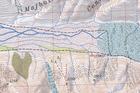 TIEN SHAN KIRGISTAN cz. zachodnia INYLCHEK mapa terkkingowa Alpenverein (3)