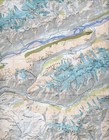 TIEN SHAN KIRGISTAN cz. zachodnia INYLCHEK mapa terkkingowa Alpenverein (5)