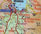 SKOPELOS laminowana mapa turystyczna 1:40 000 NAKAS ROAD (3)