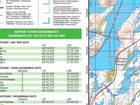 Hammastunturi, Etela-Inari wodoodporna mapa turystyczna 1:100 000 KARTTAKESKUS 2020 (3)