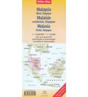 MALEZJA ZACHODNIA I SINGAPUR wodoodporna mapa samochodowa 1:1 500 000 / 1:15 000 NELLES 2019 (4)