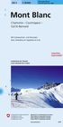 Mont Blanc / Chamonix / Courmayeur mapa turystyczna 1:50 000 SWISSTOPO (1)