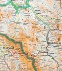 CZARNOGÓRA, PÓŁNOCNA ALBANIA mapa geograficzna 1:200 000 GIZIMAP (4)