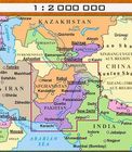 PAKISTAN 1:2 000 000 mapa geograficzna  GIZIMAP 2019 (4)