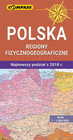 POLSKA REGIONY FIZYCZNOGEOGRAFICZNE mapa 1:1 000 000 COMPASS 2020 (1)