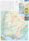 URUGWAJ MONTEVIDEO plan miasta 1:10 000 mapa 1:800 000 ITMB 2018 (2)