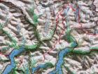 SZWAJCARIA mapa plastyczna 82 x 68 cm KUMMERLY+FREY 2021 (3)