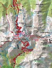 FAGARAS Góry Fogaraskie, Buczegi, Piatra Craiului laminowana mapa trekkingowa 1:80 000  EXPRESMAP 2020 (2)