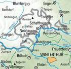 01 - Schaffhausen / Winterthur wodoodporna mapa turystyczna 1:60 000 Kummerly + Frey (3)
