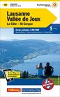 15 Lausanne / Vallée de Joux wodoodporna mapa turystyczna 1:60 000 Kummerly + Frey (1)