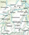 17 - Simmental / Saanenland wodoodporna mapa turystyczna 1:60 000 Kummerly + Frey (5)