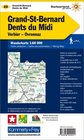 22 - Grand-St-Bernard / Dents du Midi / Les Diablerets wodoodporna mapa turystyczna 1:60 000 Kummerly + Frey (5)