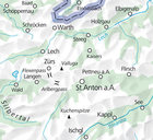 03 Arlberg laminowana mapa turystyczna 1:35 000 KUMMERLY + FREY (4)