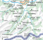 07 Innsbruck - Brenner laminowana mapa turystyczna 1:35 000 KUMMERLY + FREY (4)