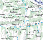 11 Zell am See laminowana mapa turystyczna 1:35 000 KUMMERLY + FREY (4)