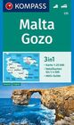 MALTA GOZO mapa turystyczna 1:25 000 KOMPASS 2019 (1)