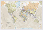 ŚWIAT 1:16M GIGANT MURAL mapa ścienna MAPS INTERNATIONAL (1)