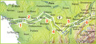 EUROVELO 6 BAZYLEA - ATLANTYK komplet map rowerowych 1:100 000 HUBER (2)