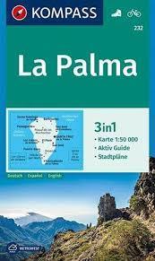 LA PALMA mapa turystyczna 1:50 000 KOMPASS