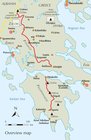GRECJA Greece trekking / Peloponnese & Pindos way przewodnik CICERONE (2)