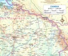 ZAMBIA / AFRYKA WSCHODNIA mapa ITMB 2020 (5)