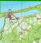 SŁOWIŃSKI PARK NARODOWY Wybrzeże Bałtyku: Ustka - Rowy - Łeba mapa laminowana EXPRESSMAP 2021 (2)