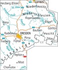 ŁUŻYCE I RUDAWY WSCH. mapa turystyczno - rowerowa ADFC (2)
