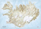 ISLANDIA mapa ścienna 1:350 000 FERDAKORT 2021 (1)