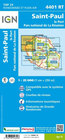 SAINT-PAUL-LE-PORT - REUNION mapa turystyczna IGN 2020 (2)