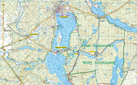 BORY TUCHOLSKIE mapa wodoodporna 1:50 000 STUDIO PLAN 2021/2022 (3)