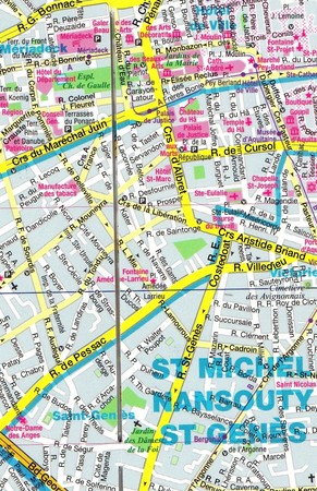 BORDEAUX laminowany plan miasta 1: 15 000 EXPRESSMAP 2021 (2)
