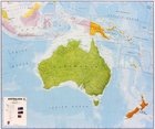 AUSTRALIA mapa ścienna 1:7 000 000 Maps International (1)