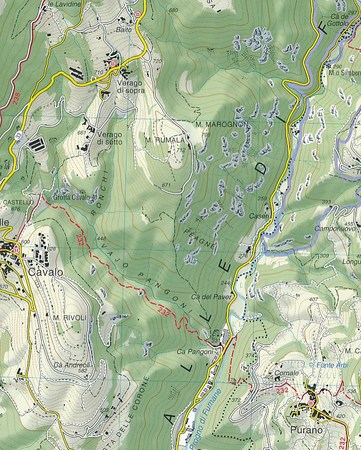 Monte Baldo / Malcesine / Garda 063 mapa 1:25 000 TABACCO 2021 (3)