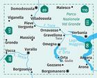 VARALLO VERBANIA LAGO d'ORTA mapa turystyczna 1:50 000 KOMPASS (2)