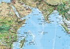 ŚWIAT 136 x 86 cm mapa geograficzna 1:30 000 000 MAPS INTERNATIONAL 2022 (5)