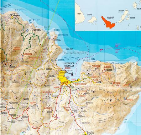 SKOPELOS mapa turystyczna 1:25 000 TERRAIN 2021 (2)