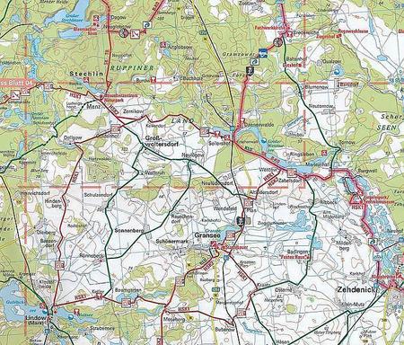 NORDFRIESLAND / SCHLESWIG mapa rowerowa ADFC 2022 (4)