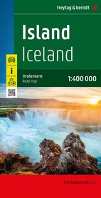 ISLANDIA mapa 1:400 000 FREYTAG & BERNDT 2022