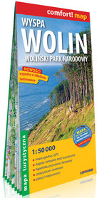 WYSPA WOLIN Woliński Park Narodowy mapa laminowana 1:50 000 EXPRESSMAP 2022