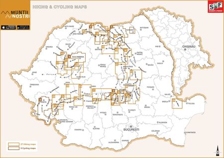 PIATRA CRAIULUI mapa turystyczna 1:40 000 Schubert & Franzke (2)