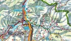 WENECJA EUGANEJSKA UDINE WENECJA PADWA mapa 1:150 000 FREYTAG & BERNDT (5)