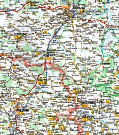 LUBELSKIE Podróżownik mapa laminowana DEMART 2022 (3)