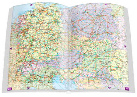 POLSKA atlas 1:250 000 + EUROPA 2022/2023 EXPRESSMAP (3)