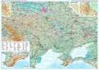 UKRAINA MOŁDAWIA  mapa geograficzna 1:1 100 000 GIZIMAP 2022 (2)