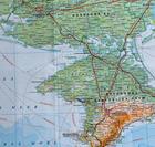 UKRAINA MOŁDAWIA  mapa geograficzna 1:1 100 000 GIZIMAP 2022 (4)