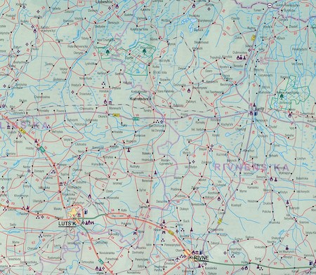 UKRAINA MOŁDAWIA KRYM mapa 1:1 000 000 ITMB 2022 (2)