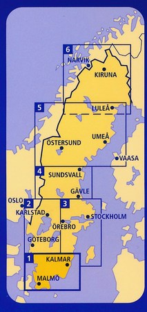 SZWECJA PD GOTEBORG - KARLSTAD mapa 1:250 000 Kummerly+Frey 2022 (3)
