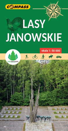 LASY JANOWSKIE mapa turystyczna 1:50 000 COMPASS 2022 (1)